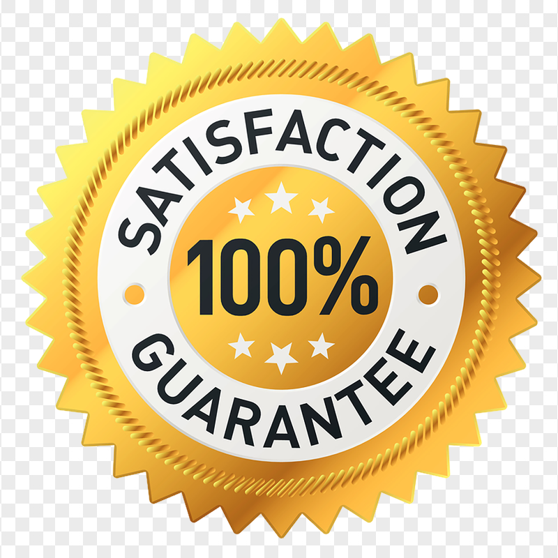 100% Certified Guarantee Gold Seal